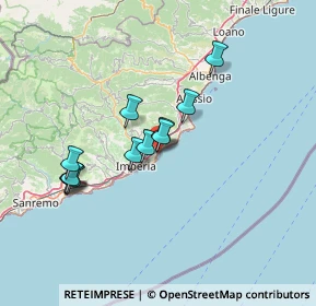 Mappa Via Genala, 18013 Diano Marina IM, Italia (12.18583)