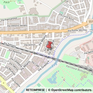 Mappa Via del Carso, 20, 61100 Pesaro, Pesaro e Urbino (Marche)