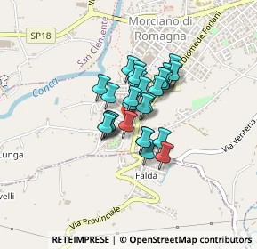 Mappa Via Valconca, 47833 Morciano di Romagna RN, Italia (0.25)