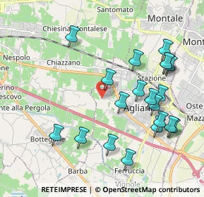 Mappa Via Calamandrei, 51031 Agliana PT, Italia (2.2165)