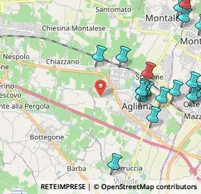 Mappa Via Calamandrei, 51031 Agliana PT, Italia (2.87421)