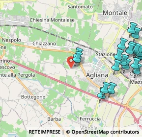 Mappa Via Calamandrei, 51031 Agliana PT, Italia (2.8795)