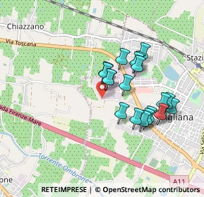 Mappa Via Calamandrei, 51031 Agliana PT, Italia (0.796)