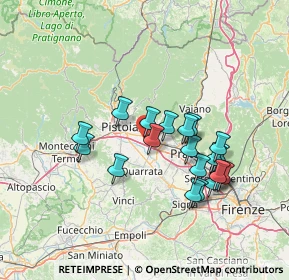 Mappa Via Calamandrei, 51031 Agliana PT, Italia (13.2205)