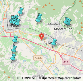 Mappa Via Calamandrei, 51031 Agliana PT, Italia (5.56389)