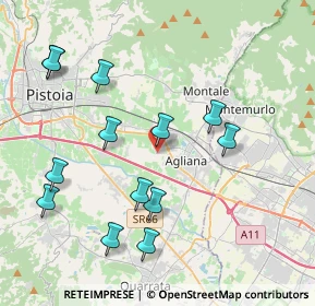 Mappa Via Calamandrei, 51031 Agliana PT, Italia (4.40231)