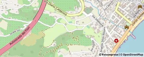 Mappa Diano Marina