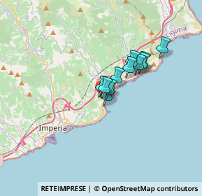 Mappa Strada Ai Gorleri, 18013 Diano Marina IM, Italia (2.17455)