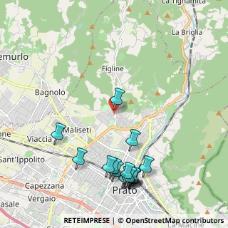 Mappa Via I Marzo, 59100 Prato PO, Italia (2.54688)
