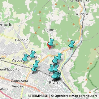 Mappa Via I Marzo, 59100 Prato PO, Italia (2.3005)