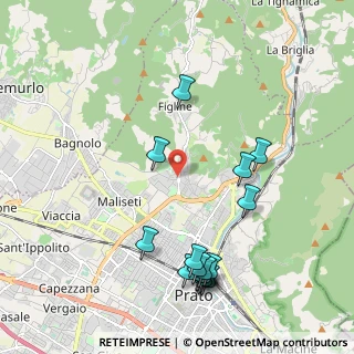 Mappa Via I Marzo, 59100 Prato PO, Italia (2.378)