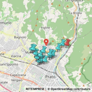 Mappa Via I Marzo, 59100 Prato PO, Italia (1.5575)