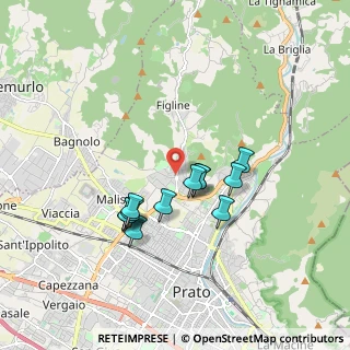Mappa Via I Marzo, 59100 Prato PO, Italia (1.5)
