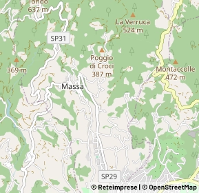 Mappa 51010 Massa e Cozzile PT, Italia (0.65833)