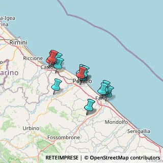 Mappa V.le XI Febbraio, 61121 Pesaro PU, Italia (10.32188)