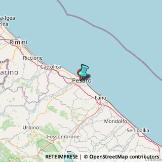 Mappa Via XI Febbraio, 61121 Pesaro PU, Italia (42.60455)