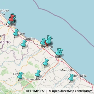 Mappa Via XI Febbraio, 61121 Pesaro PU, Italia (21.38895)
