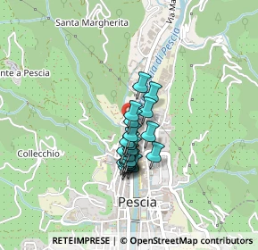 Mappa Piazzetta del Moro, 51017 Pescia PT, Italia (0.282)