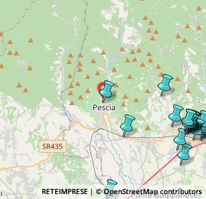 Mappa Via S. Romualdo, 51017 Pescia PT, Italia (6.662)