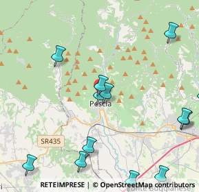 Mappa Piazzetta del Moro, 51017 Pescia PT, Italia (5.55)