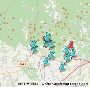 Mappa Piazzetta del Moro, 51017 Pescia PT, Italia (3.09538)