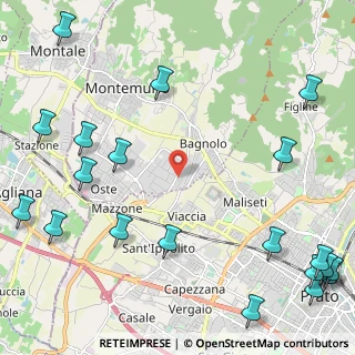 Mappa Via Labriola, 59013 Montemurlo PO, Italia (3.436)