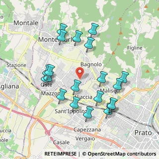 Mappa Via Pompei, 59013 Montemurlo PO, Italia (2.005)