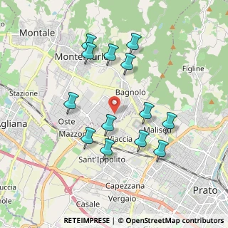 Mappa Via Labriola, 59013 Montemurlo PO, Italia (1.87692)