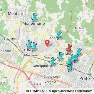 Mappa Via Pompei, 59013 Montemurlo PO, Italia (2.275)