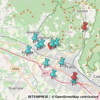 Mappa Via Pompei, 59013 Montemurlo PO, Italia (3.80833)