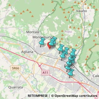 Mappa Via Pompei, 59013 Montemurlo PO, Italia (3.29417)