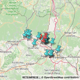 Mappa Via Pompei, 59013 Montemurlo PO, Italia (9.924)