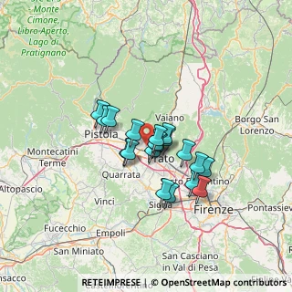 Mappa Via Pompei, 59013 Montemurlo PO, Italia (9.54842)