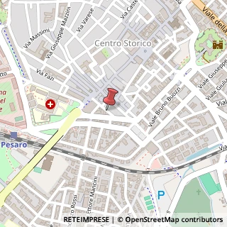 Mappa Via Eugenio Curiel, 26/28, 61121 Pesaro, Pesaro e Urbino (Marche)