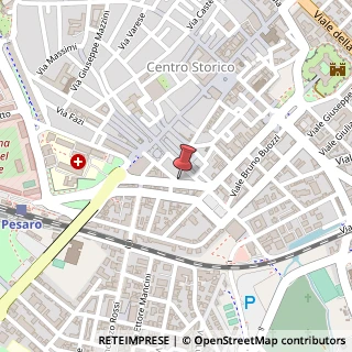 Mappa Via Eugenio Curiel, 49, 61100 Pesaro, Pesaro e Urbino (Marche)
