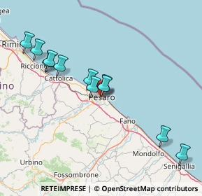 Mappa Viale 11 Febbraio, 61100 Pesaro PU, Italia (15.55091)