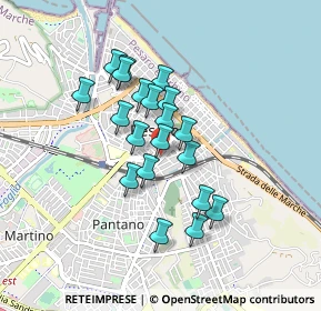 Mappa Via Buozzi, 61121 Pesaro PU, Italia (0.6905)