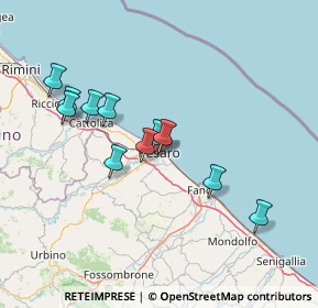 Mappa Via Buozzi, 61121 Pesaro PU, Italia (13.49727)