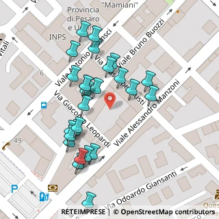 Mappa Via Buozzi, 61100 Pesaro PU, Italia (0.05769)