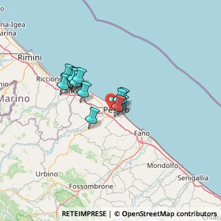 Mappa Via Recanati, 61122 Pesaro PU, Italia (10.42643)