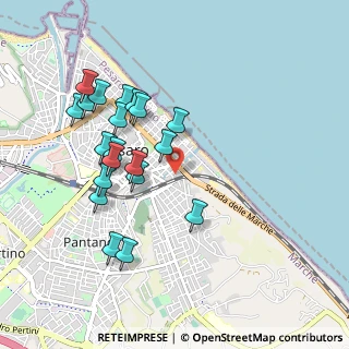 Mappa Via Angelo Battelli, 61121 Pesaro PU, Italia (0.9605)