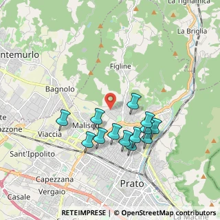 Mappa Via Bartolomeo Bonfiglioli, 59100 Prato PO, Italia (1.71154)