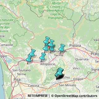 Mappa Via Anzilotti, 51017 Pescia PT, Italia (16.3125)