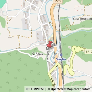Mappa Via Bolognese, 52, 50036 Vaglia, Firenze (Toscana)