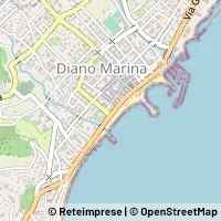 Mapa Diano Marina