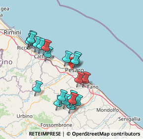 Mappa Del Carso, 61121 Pesaro PU, Italia (14.6845)