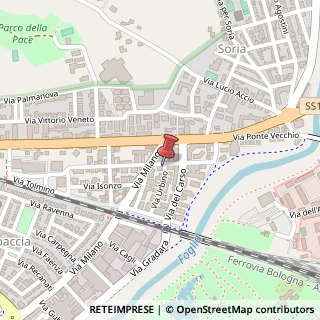 Mappa Via Montenevoso, 23, 61121 Pesaro, Pesaro e Urbino (Marche)
