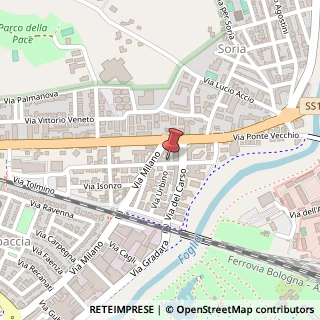 Mappa Via Montenevoso, 16, 61121 Pesaro, Pesaro e Urbino (Marche)