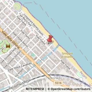 Mappa 86, Viale Trieste, 61121 Pesaro PU, Italia, 61121 Pesaro, Pesaro e Urbino (Marche)