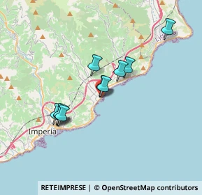 Mappa Via Andrea Doria, 18013 Diano Marina IM, Italia (3.05182)